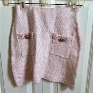 NWT Self Portrait pink skirt US 8